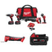 Milwaukee 2696-24 M18 4pc Combo Kit w/ FREE Oscillating Multi-Tool & Battery