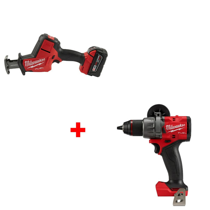 Milwaukee 2719-21 M18 FUEL Hackzall Kit w/ FREE 2904-20 M18 Hammer Drill/Driver