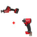 Milwaukee 2719-21 M18 FUEL Hackzall Kit w/ FREE 2953-20 M18  Hex Impact Driver