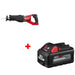 Milwaukee 2722-20 M18 FUEL SUPER SAWZALL w/ FREE 48-11-1865 XC6.0 Battery Pack