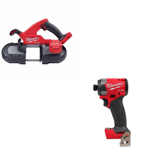 Milwaukee 2829-20 M18 FUEL Compact Band Saw W/ FREE 2953-20 1/4" Hex Impact Driver
