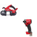 Milwaukee 2829-20 M18 FUEL Compact Band Saw W/ FREE 2953-20 1/4" Hex Impact Driver