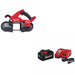 Milwaukee 2829-20 M18 Compact Band Saw w/ FREE 48-59-1880 M18 XC8.0 Starter Kit