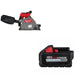 Milwaukee 2831-20 M18 FUEL 6-1/2" Plunge Track Saw W/ FREE 48-11-1865 M18 Battery