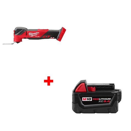 Milwaukee 2836-20 M18 FUEL Oscillating Multi-Tool w/ FREE 48-11-1850 Battery Pk