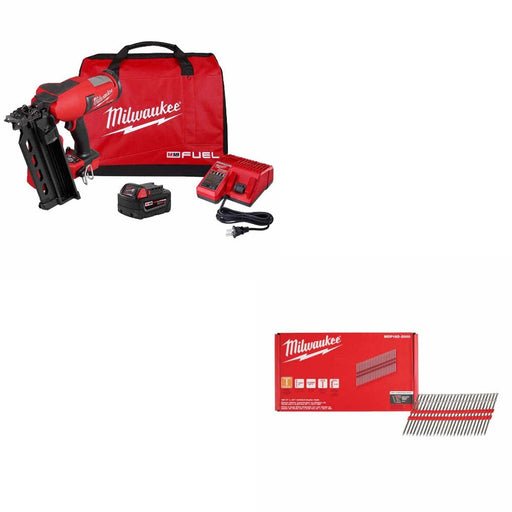 Milwaukee 2844-21 Duplex Nailer Kit W/ FREE MDP16D-2000 Nails