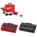 Milwaukee 2863-22R M18 FUEL Impact Wrench Kit w/ FREE 15Pc/16Pc Socket Trays