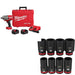 Milwaukee 2864-22R Impact Wrench Kit W/ FREE 8PC Socket Set
