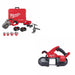 Milwaukee 2870-22 Compact Pipe Threading Kit W/ FREE 2829-20 M18 FUEL Band Saw