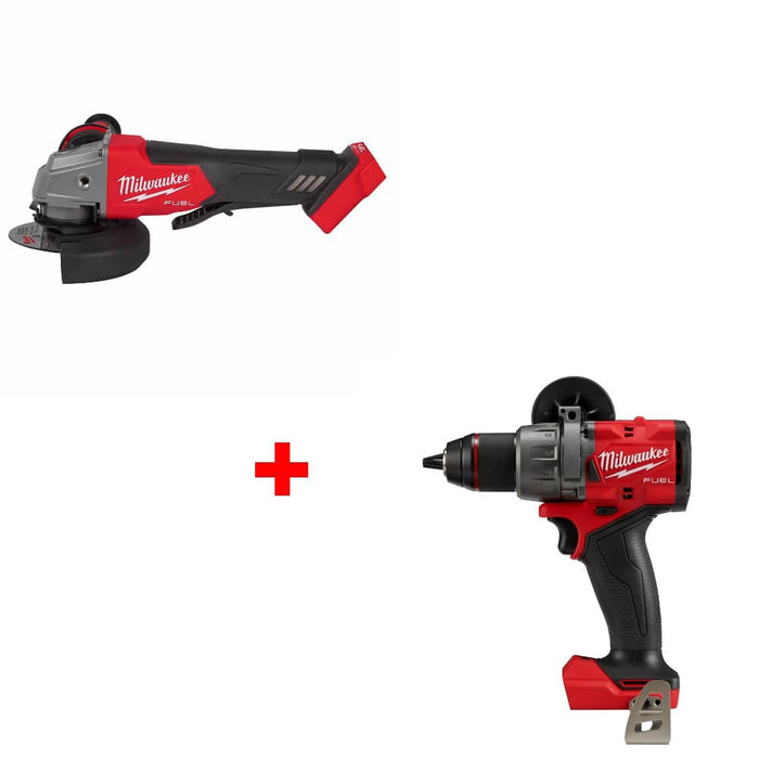 Milwaukee 2880-20 M18 FUEL Grinder Switch w/ FREE 2904-20 Hammer Drill/Driver