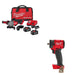 Milwaukee 2880-22 Grinder Kit W/ FREE 2854-20 Impact Wrench