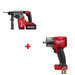 Milwaukee 2912-22 M18 FUEL Rotary Hammer Kit w/ FREE 2962-20 M18 Impact Wrench