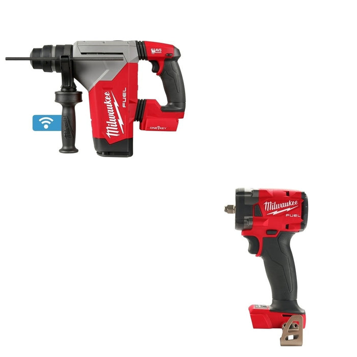 Milwaukee 2915-20 1-1/8" SDS Plus Rotary Hammer W/ FREE 2854-20