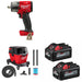 Milwaukee 2962-20 M18 FUEL Impact Wrench W/ 0910-20 Vacuum & FREE Battery-2Pk