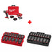 Milwaukee 2962P-22R M18 FUEL Impact Wrench Kit w/ FREE 15Pc/16Pc Socket Trays