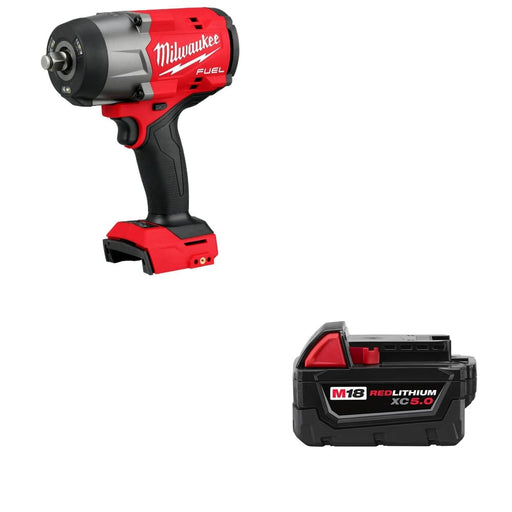 Milwaukee 2967-20 M18 FUEL 1/2" HT Impact Wrench w/ 48-11-1850 Battery