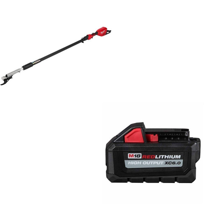 Milwaukee 3008-20 M18 Brushless Telescoping Pole Pruning Shears W/ FREE 48-11-1865 M18 Battery