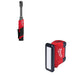 Milwaukee 3050-21 Box Ratchet Kit W/ FREE 2367-20 Flood Light