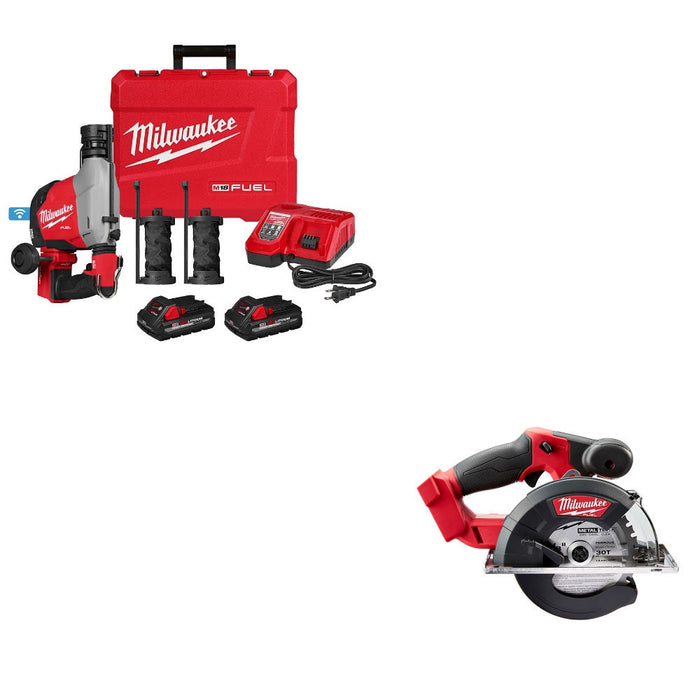 Milwaukee 3311-22 Rotary Hammer Kit W/ FREE 2782-20 Metal Saw