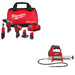 Milwaukee 3424-23 M12 FUEL 3-Tool Combo Kit W/ FREE 2446-20 M12 Grease Gun