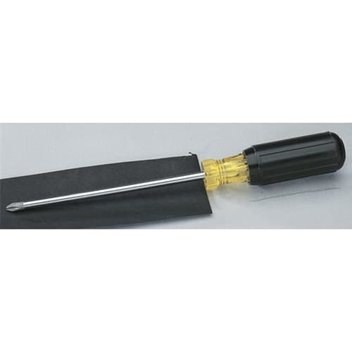 IDEAL 35-195 Phillips Screwdriver, for #2 Phillips Head Screws, 1/4" Diameter x 6" Shank