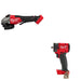 Milwaukee 3670-22 Braking Grinder Kit W/ FREE 2854-20 Impact Wrench