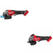 Milwaukee 3674-20 7" Braking Grinder W/ FREE 2880-20 4-1/2" / 5" Grinder Paddle Switch, No-Lock