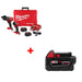 Milwaukee 3697-22 M18 FUEL 2-Tool Combo Kit w/ FREE 48-11-1850 M18 Battery Pack