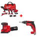 Milwaukee 3698-24MT M18 4-Tool Combo Kit w/ FREE 2649-20 M18 Sander & Screw Gun