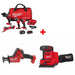 Milwaukee 3698-24MT M18 4-Tool Combo Kit w/ FREE 2719-20 Hackzall & Sheet Sander