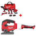 Milwaukee 3698-24MT M18 4-Tool Combo Kit w/ FREE 2737-20 Jig Saw & Multi- Tool