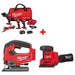 Milwaukee 3698-24MT M18 4-Tool Combo Kit w/ FREE 2737-20 Jig Saw & Sheet Sander