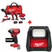 Milwaukee 3698-24MT M18 4-Tool Combo Kit w/ FREE 2760-20 Hex Driver & Light