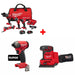 Milwaukee 3698-24MT M18 4-Tool Combo Kit w/ FREE 2760-20 Hex Driver & 1/4 Sander