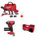 Milwaukee 3698-24MT M18 4-Tool Combo Kit w/ FREE 2760-20 Hex Driver & Inflator