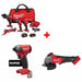 Milwaukee 3698-24MT M18 4-Tool Combo Kit w/ FREE 2760-20 Hex Driver & Grinder