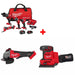 Milwaukee 3698-24MT M18 4-Tool Combo Kit w/ FREE 2880-20 M18 Grinder & Sander