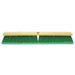 Weiler 42164 24" Perma-Sweep Floor Brush, Flagged Green Polystyrene Fill