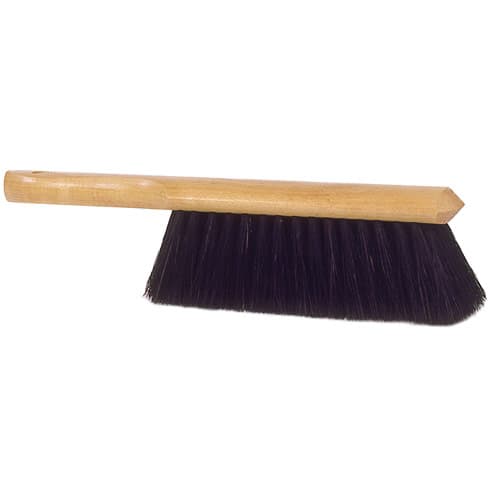 Weiler 44003 8" Counter Duster / Fox Tail Horsehair Fill, Fine Brushing Hand Brush