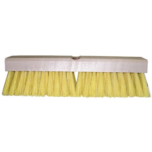 Weiler 44438 12" Deck Scrub Brush, Polypropylene Fill