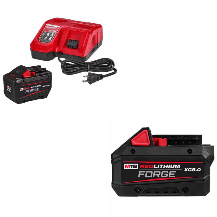 Milwaukee 48-59-1813GB HD12.0 Starter Kit W/ FREE 48-11-1881 XC8.0 Battery