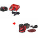 Milwaukee 48-59-1850 M18 XC5.0 Starter Kit w/ FREE 2648-20 M18 Orbit Sander