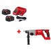 Milwaukee 48-59-1852B M18 18V Starter Kit W/ FREE 2613-20 M18 Rotary Hammer