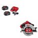 Milwaukee 48-59-1862S M18 High Output 6.0Ah 2 Battery W/ FREE 2631-20 Circular Saw
