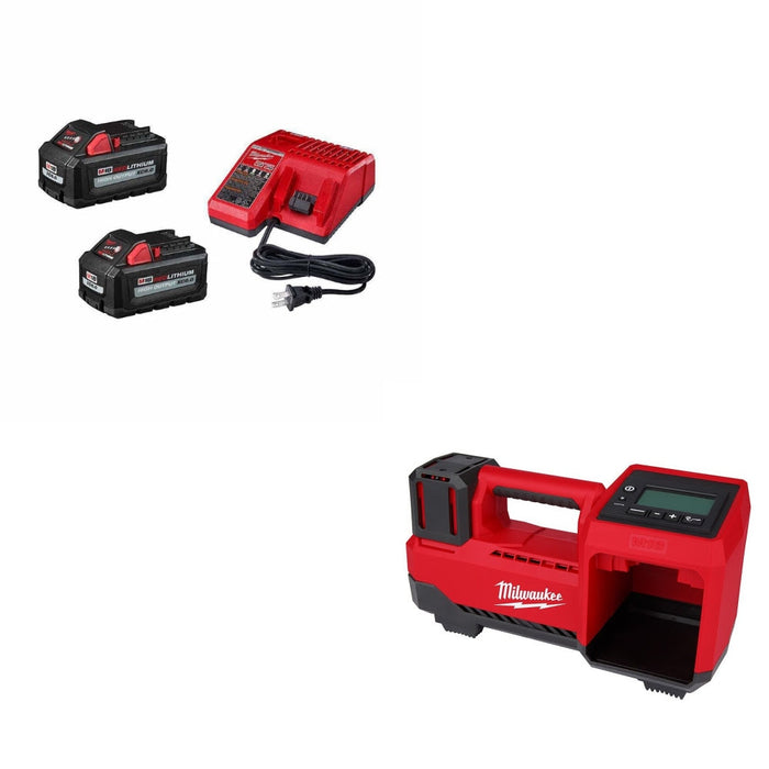 Milwaukee 2848-20 Tire Inflator Kit W/ 48-59-1862S Battery Kit