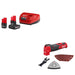 Milwaukee 48-59-2452S M12 Starter Kit w/ FREE 2526-20 M12 FUEL Multi-Tool, Bare