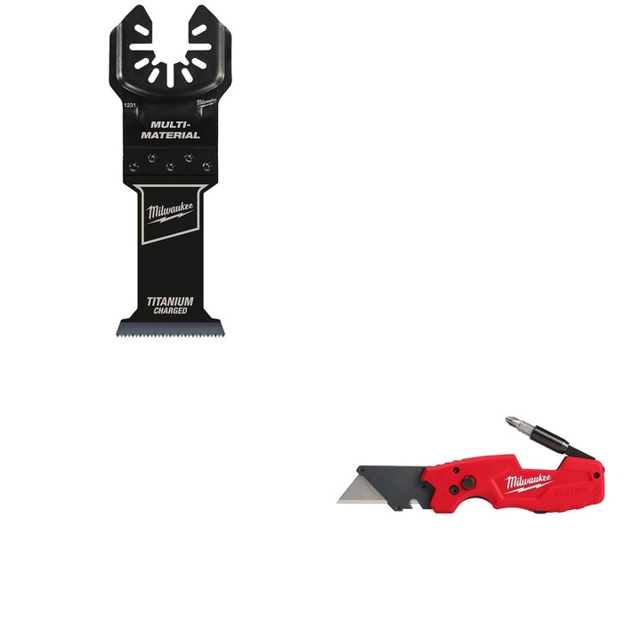 Milwaukee 49-25-1238 Multi-Tool Blades 25Pk W/ FREE 48-22-1505