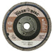 Weiler 50670 4-1/2" Tiger Disc Abrasive Flap Disc, Flat, Phenolic Backing, 80AO, 5/8"-11 A.H.