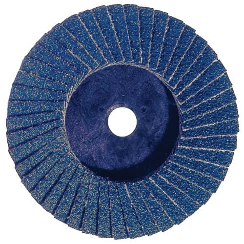 Weiler 50904 3" BobCat Abrasive Flap Disc, Angled, Plastic Backing, 60Z