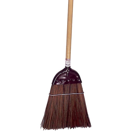 Weiler 70324 Track & Switch Upright Cap Broom, Palmyra Fill, 55" Overall Length, Packs of 6